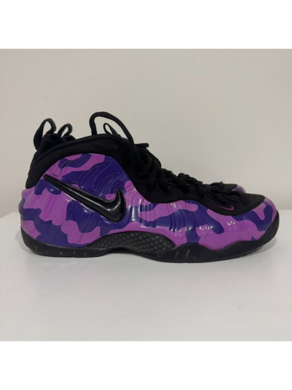Nike Foamposite Pro Purple Camo 2019 Size 15 US (No Box)